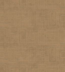 Fretwork Wallpaper by Coordonne Sand