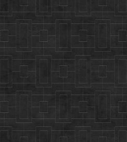 Fretwork Wallpaper by Coordonne Slate