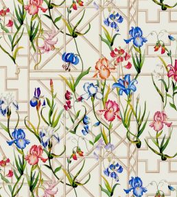 Fretwork Garden Wallpaper by Christian Lacroix Azur