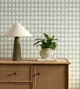 Fretwork Wallpaper by Scion Forest