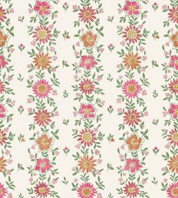 Freya Wallpaper by Lewis & Wood Dahlia