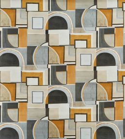 Frida Fabric by Prestigious Textiles Amber