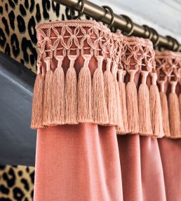 Frieda Fabric by Romo Hot Pink