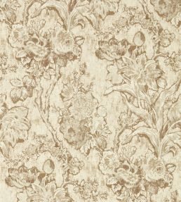 Fringed Tulip Toile Wallpaper by Sanderson Jute