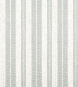 Frisco Stripe Wallpaper by Thibaut Light Grey