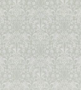 Fritillerie Embroidery Fabric by GP & J Baker Aqua