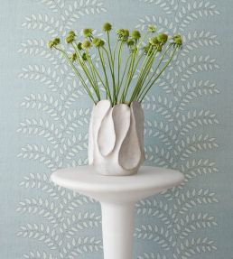 Frondescence Wallpaper by Anna French Blush