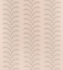 Frondescence Embroidery Fabric by Anna French Blush