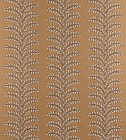 Frondescence Embroidery Fabric by Anna French Copper