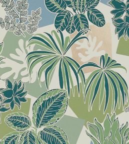 Frondoso Wallpaper by Osborne & Little Emerald
