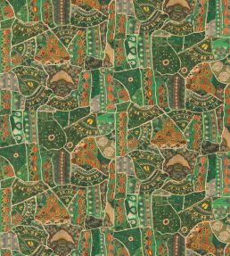 Front Row Fabric by GP & J Baker Jewel Green