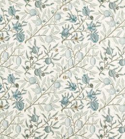 Fruit Wide Width Fabric by Morris & Co Mineral Blue