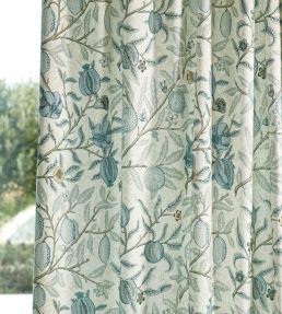 Fruit Wide Width Fabric by Morris & Co Pear/Plaster Pink
