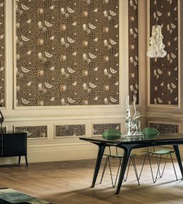 Frutta e Geometrico Wallpaper by Cole & Son Black & White