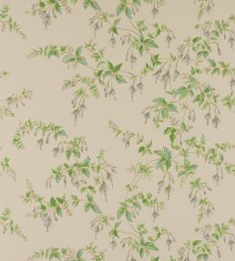 Fuchsia Wallpaper by Colefax and Fowler Grey/Green