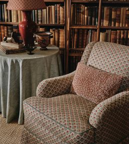 Mellar Fabric by Colefax And Fowler Old Blue