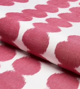 Full Circle Fabric by Schumacher Fuchsia
