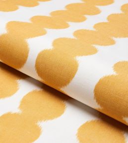 Full Circle Fabric by Schumacher Saffron