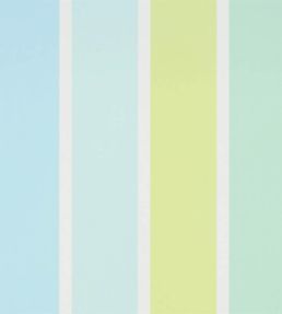 Fun Fair Stripe Wallpaper by Designers Guild Aqua