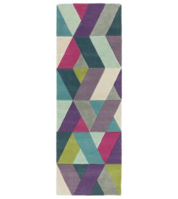 Asiatic Funk Chevron Runner rug Blue, Green FUNK106-01-70200 Blue, Green