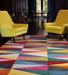 Asiatic Funk Triangles Runner rug 1 FUNK113-01-70200 1