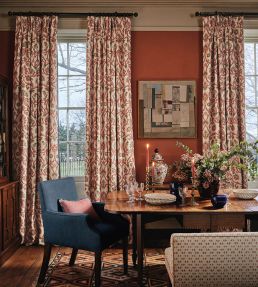 Furley Fabric by Colefax and Fowler Pink/Green