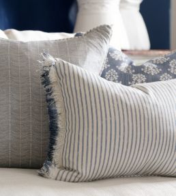 Furrow Fabric by Andrew Martin Sky