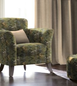 Fusion Fabric by Arley House Fern Green