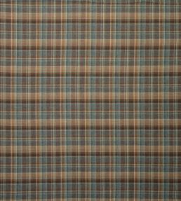 Fyne Fabric by Osborne & Little Charcoal/Chestnut