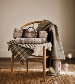 Fyne Fabric by Osborne & Little Leaf/Denim