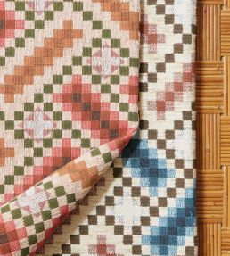 Gabor Fabric by Nobilis Red