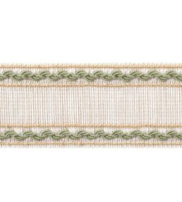 Gabrielle Tape Trimming by Thibaut Willow and Soft Gold
