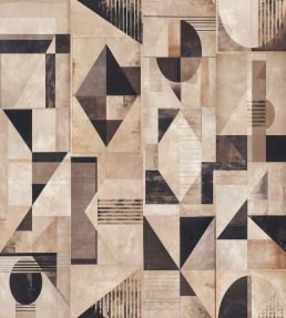 Galaxy Mural by Thibaut Graphite and Champagne