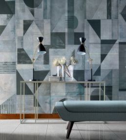 Galaxy Mural by Thibaut Graphite and Mineral