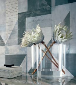 Galaxy Mural by Thibaut Graphite and Mineral