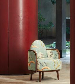 Galejade Fabric by Nobilis Blue