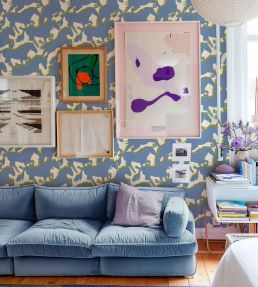 Galope Wallpaper by Coordonne Blue