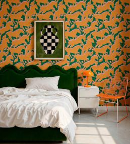 Galope Wallpaper by Coordonne Hummingbird