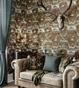 Galtur of Tyrol Wallpaper by MINDTHEGAP Amber Gold