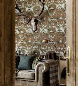 Galtur of Tyrol Wallpaper by MINDTHEGAP Amber Gold