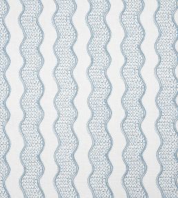 Gambol Fabric by Jim Thompson No.9 Denim