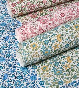 Gamthi Wallpaper by Clarke & Clarke Sage/Blush