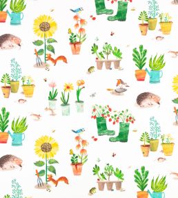 Garden Grow Fabric by Villa Nova Green
