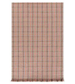 GAN Garden Layers Tartan rug Terracotta 45516-141710-US Terracotta