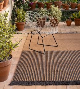 Nanimarquina Garden rug Black 01GAR000NEG03 Black