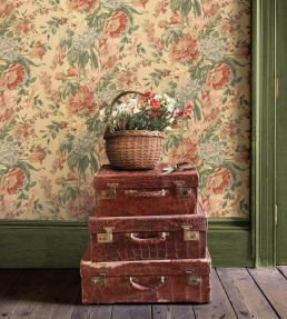 Garden Party Wallpaper by Mulberry Home Antique