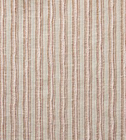 Garden Stripe Fabric by Travers Rust