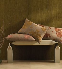 Gardenia Cushion 40 x 60cm by Maison Casamance Ocre