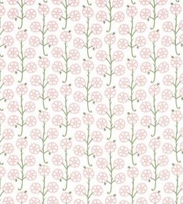 Gardenia Fabric by Schumacher Rose