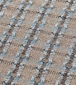 GAN Garden Layers Checks rug Blue 02GA320URG1-90200 Blue